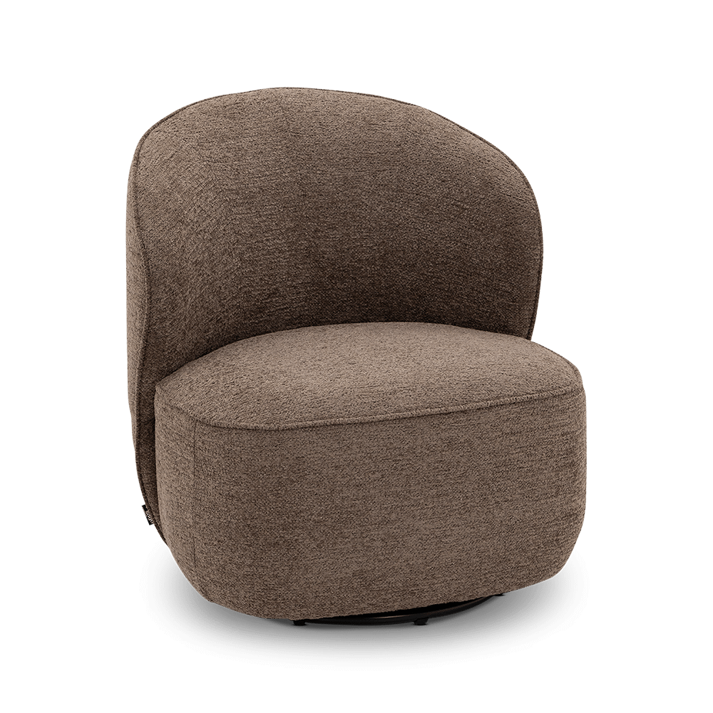 Draaifauteuil LULEA Mocha Veil