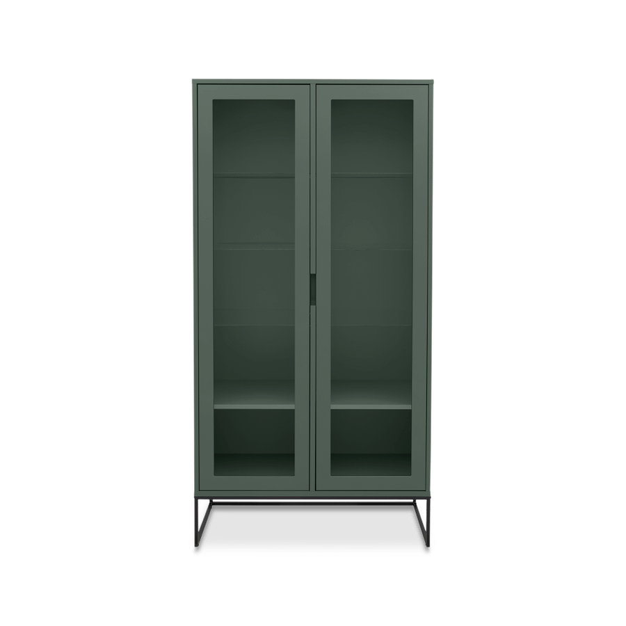 Tenzo Vitrinekast LIPP Misty Green Matt Tenzo Vitrinekast LIPP Misty Green Matt