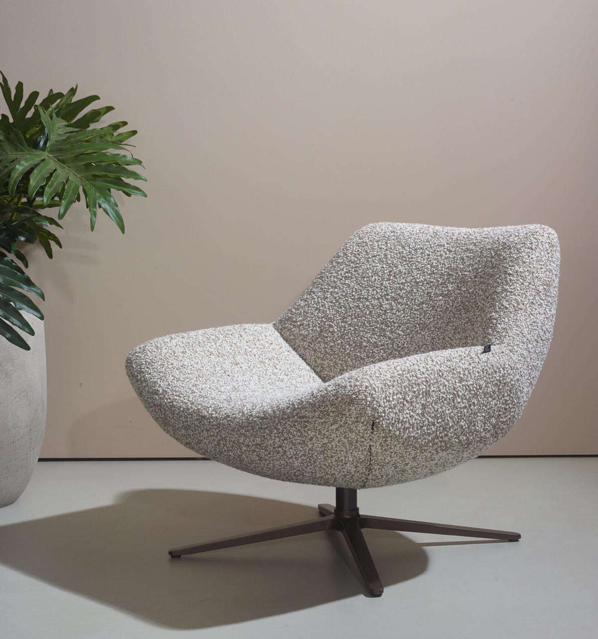 Draaifauteuil Pimenta Oyster