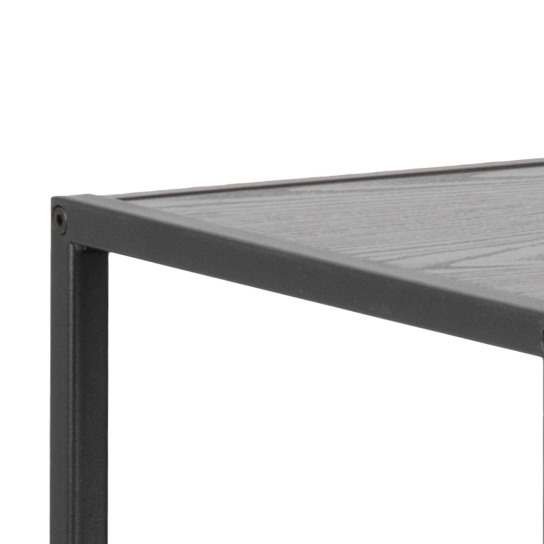 Boekenrek BOKSKAP Ash Black Assymetrisch Boekenrek BOKSKAP Ash Black Assymetrisch