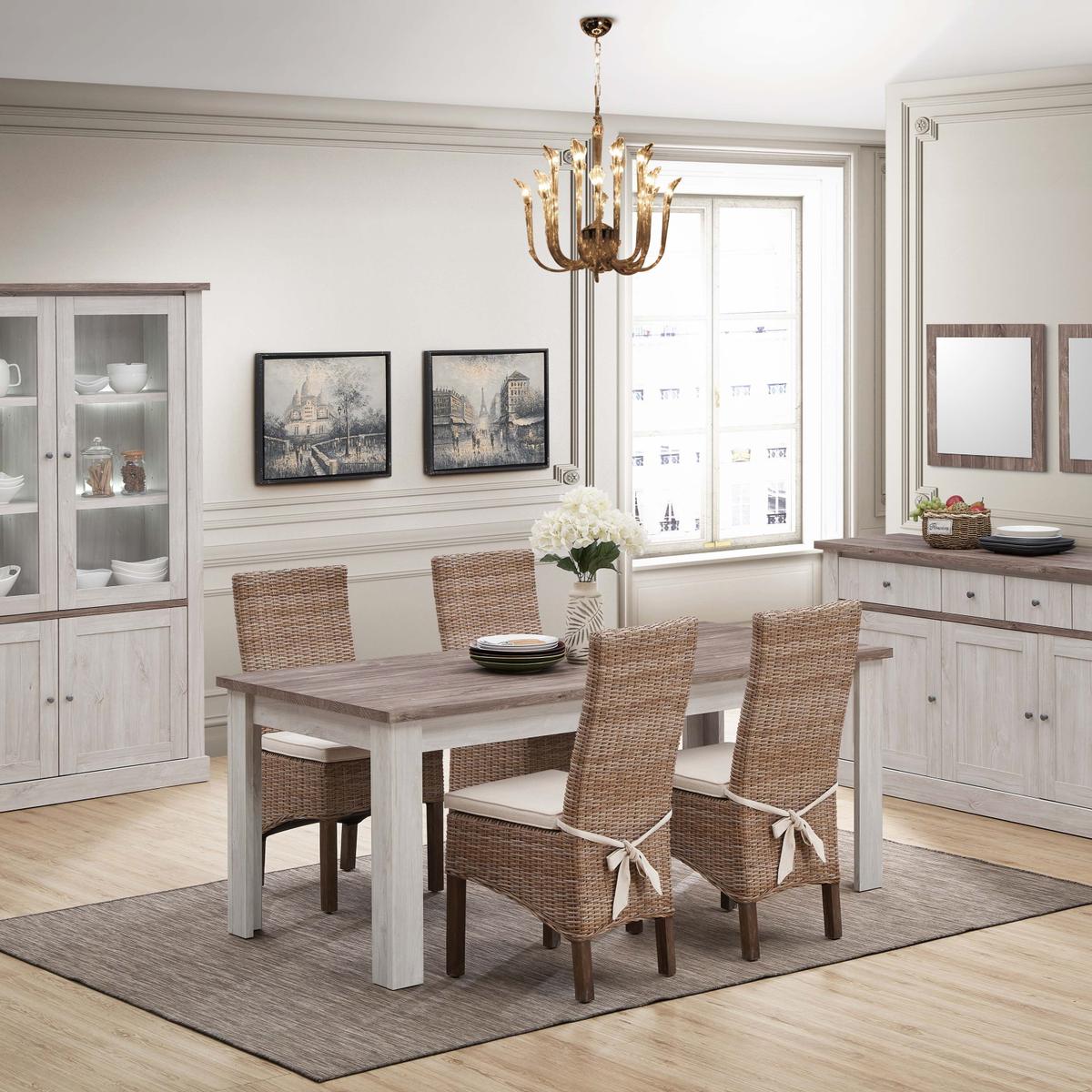Eettafel ROSINA White oak 190x90