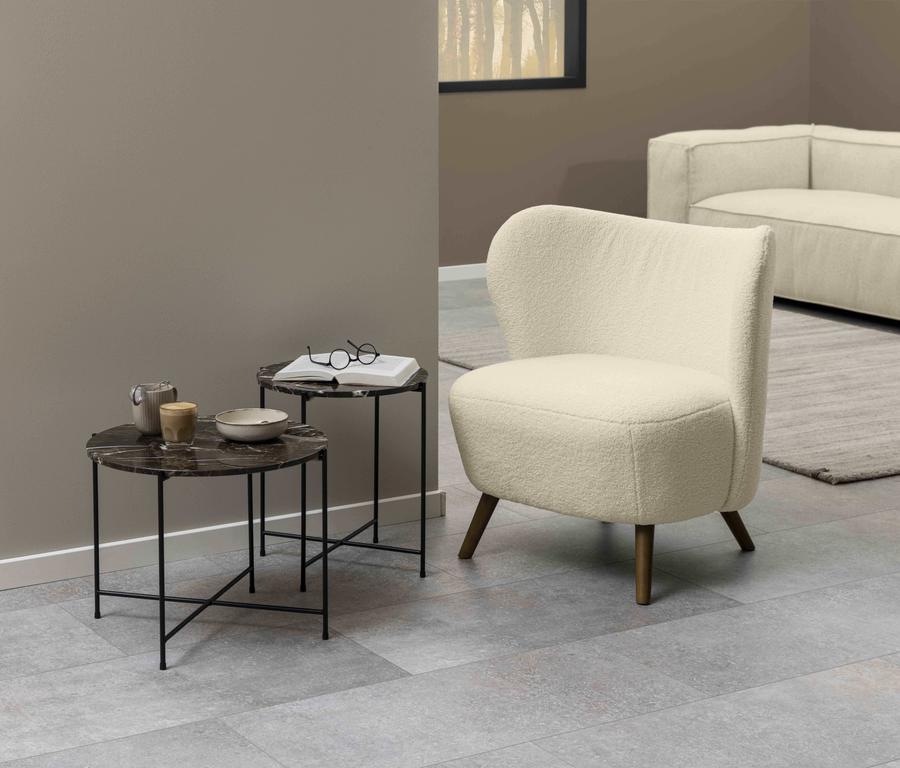 Bijzettafel FREJA Brown Emperador Marble Bijzettafel FREJA Brown Emperador Marble