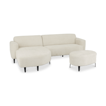Hoeksalon THALIA Longchair Afgerond Links Hoeksalon THALIA Longchair Afgerond Links