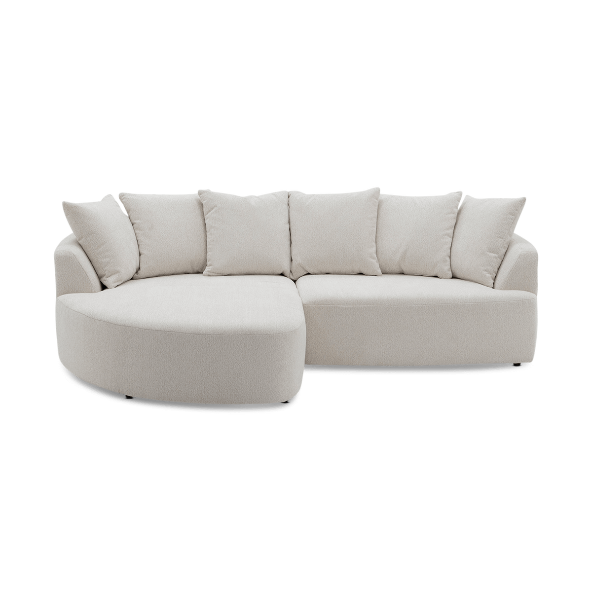 Hoeksalon FUEGO Beige Longchair Rechts B270