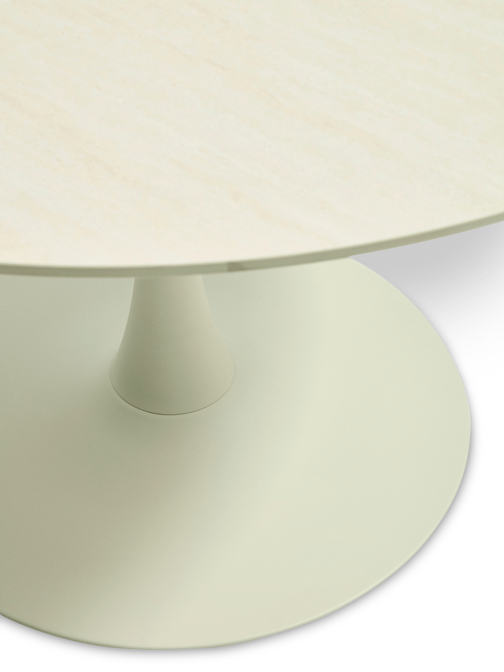 Eettafel Vedira Beige Ø120 cm