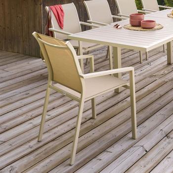 Tuinstoel DURELLA Beige Tuinstoel DURELLA Beige