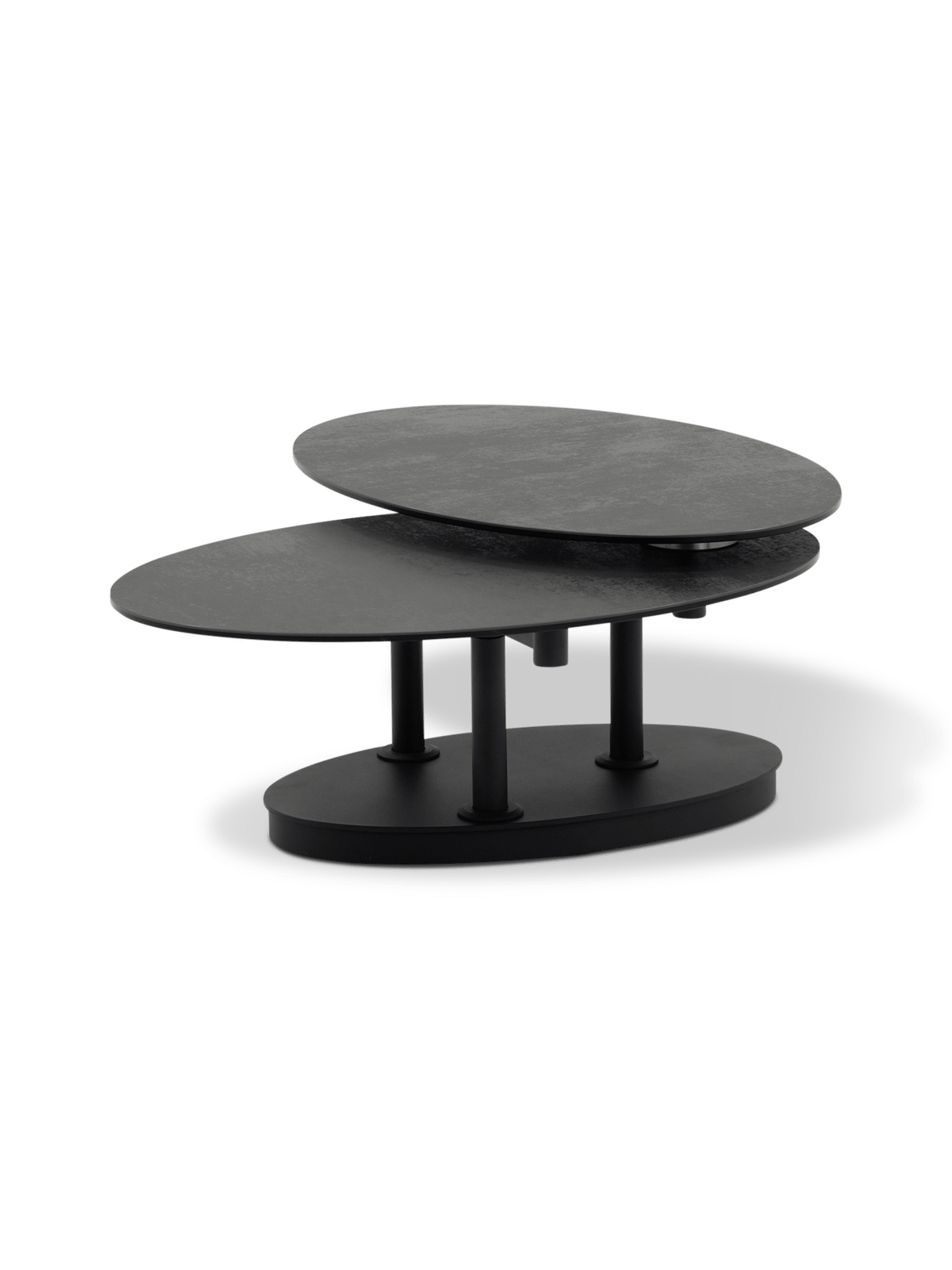 Salontafel Alba Roulette Keramiek Zwart