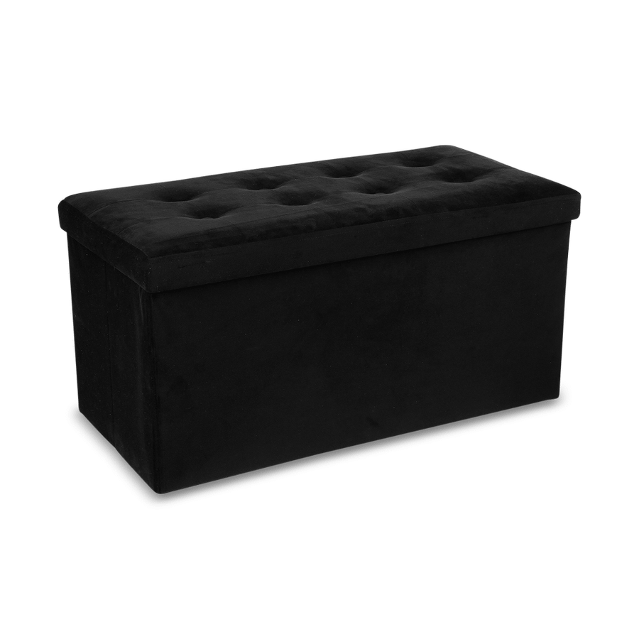 Opbergpouf LYSAN RH Zwart Opbergpouf LYSAN RH Zwart