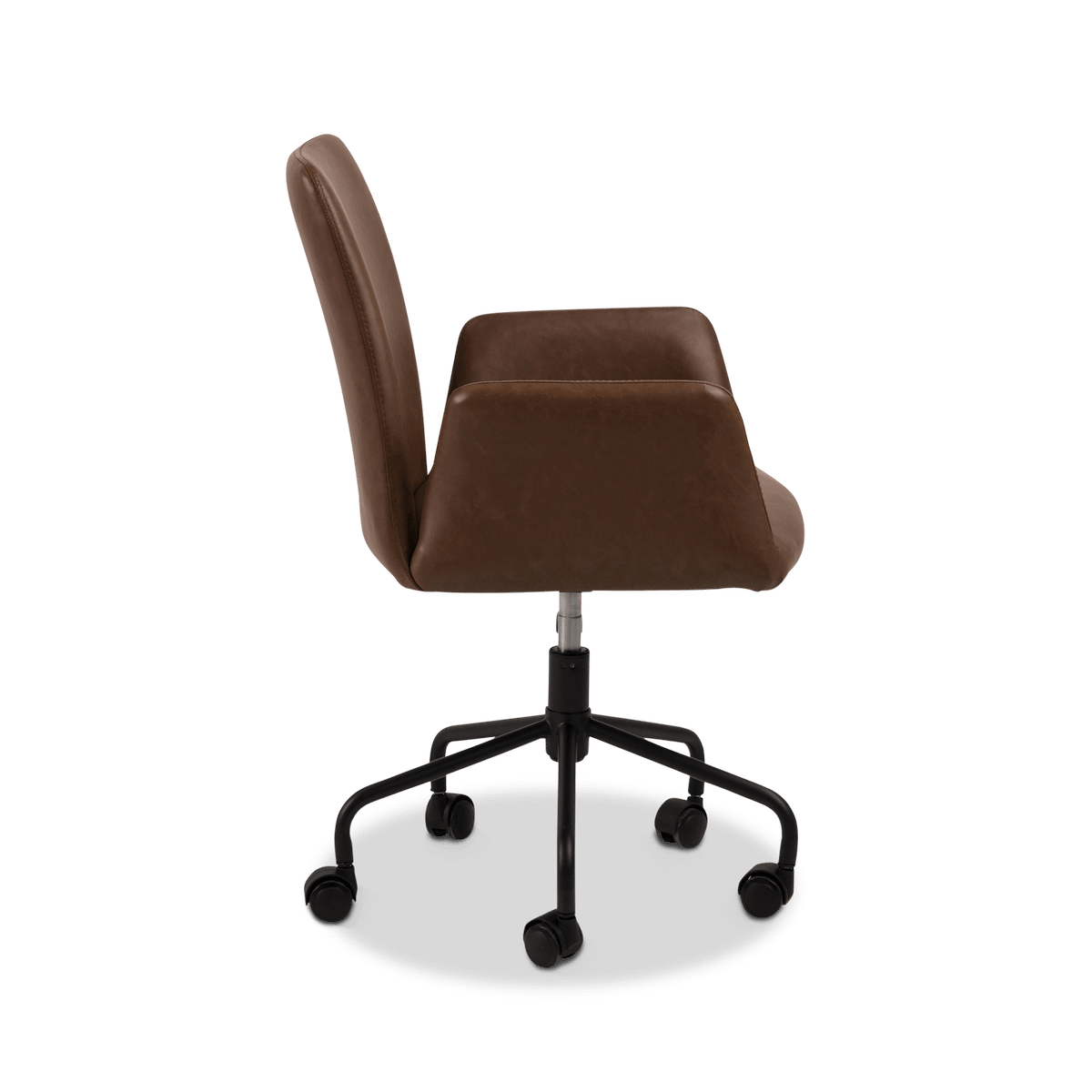 Bureaustoel DORSEY PU Retro Brandy