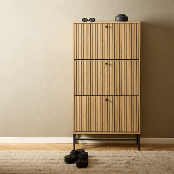 Schoenenkast FIEBE 3L Decor Eik B72 Schoenenkast FIEBE 3L Decor Eik B72