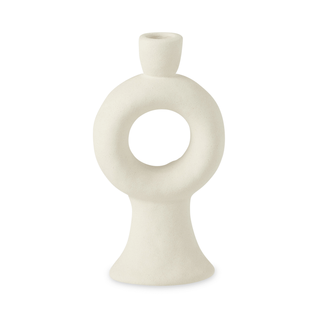 Kaarshouder SIMI Rond Steen Wit S Kaarshouder SIMI Rond Steen Wit S