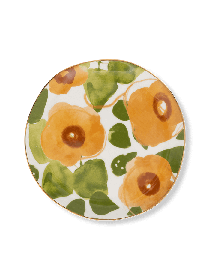 Bord Good Morning Bloemen Ø17 cm