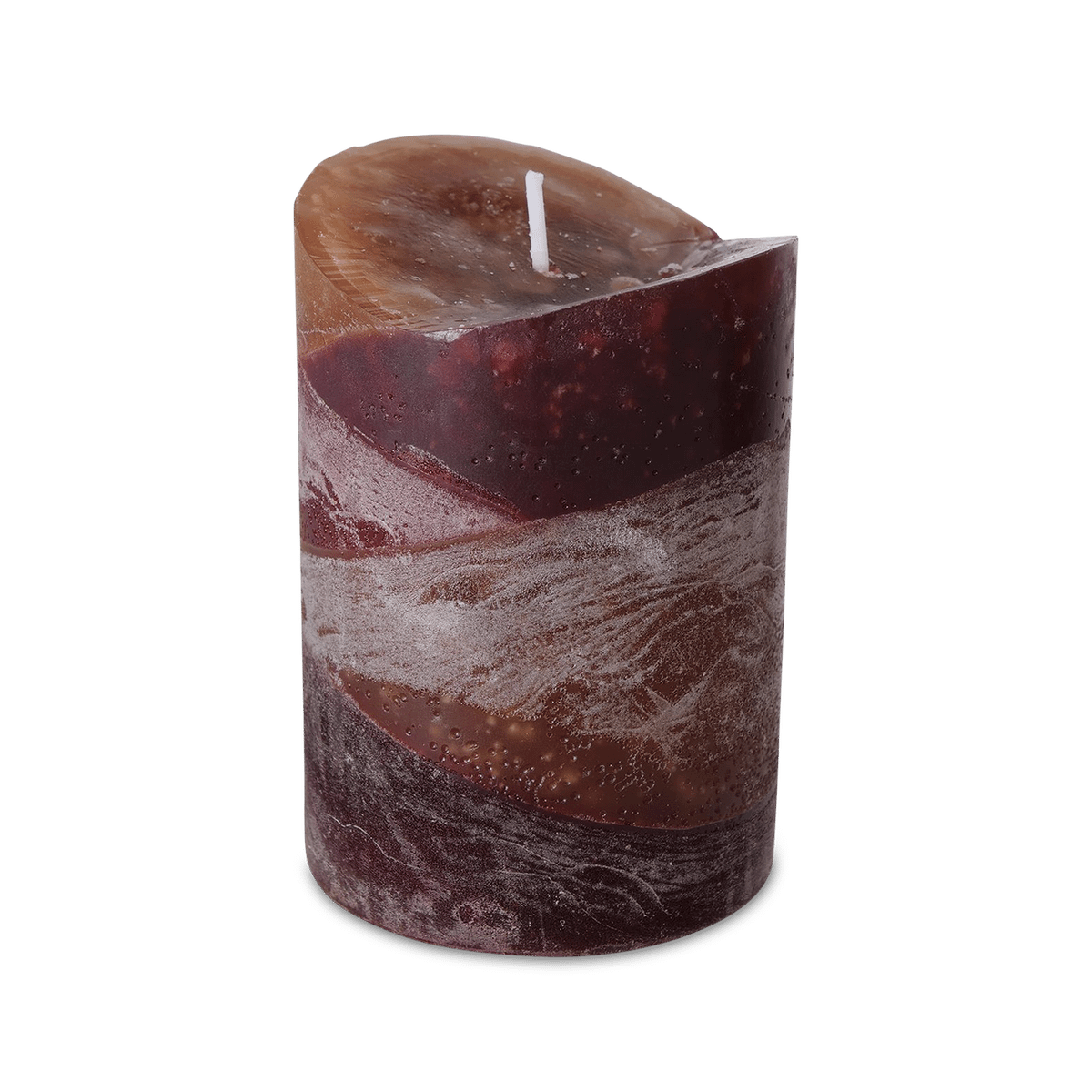 Kaars GRADIENTA Rood/Bruin L