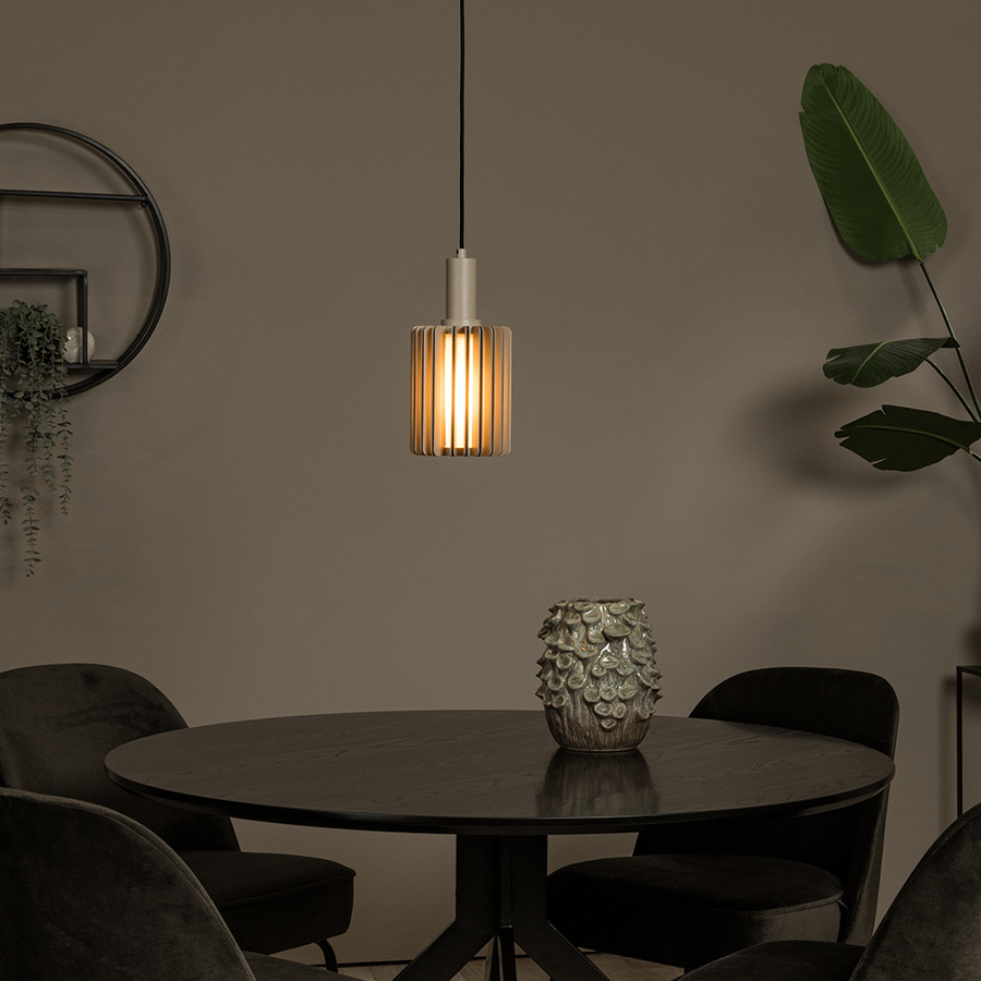 Hanglamp LAMBRES 1Del. Taupe Hanglamp LAMBRES 1Del. Taupe