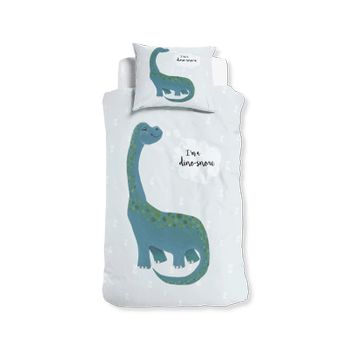 Dekbedovertrek I'M A DINO SNORE 140x220 Dekbedovertrek I'M A DINO SNORE 140x220