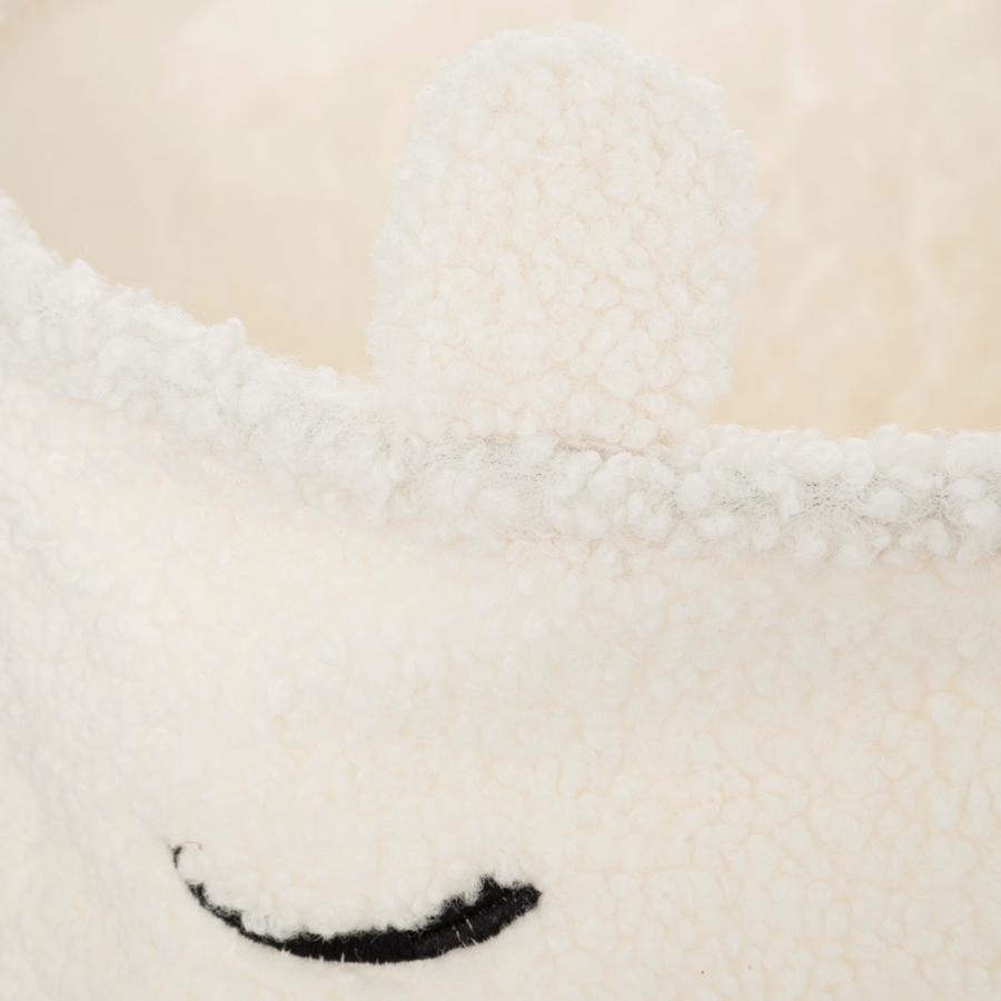 Opbergzak SNOEZIE Boucle Wit Opbergzak SNOEZIE Boucle Wit