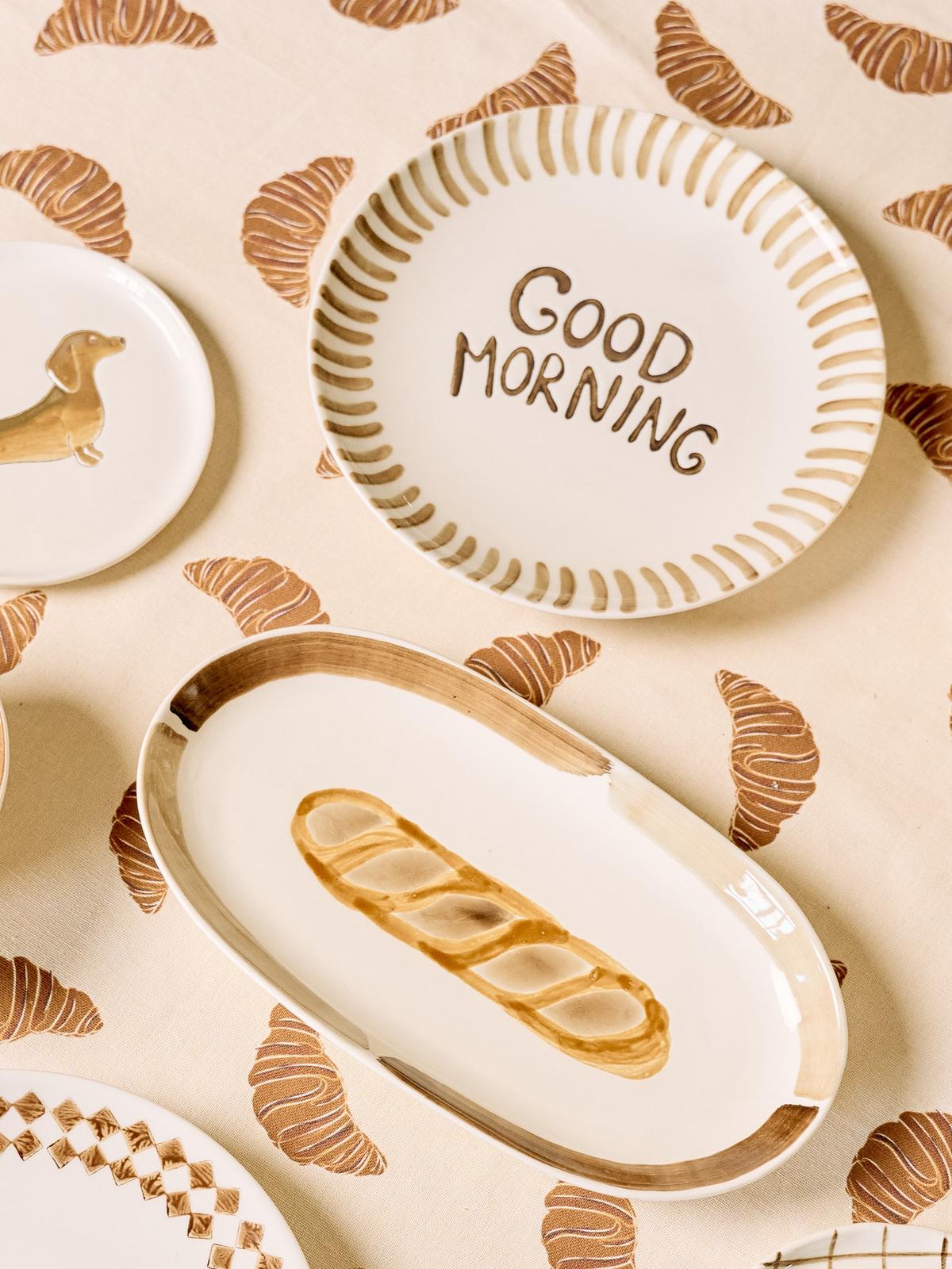 Bord Good Morning Ø20,5 cm