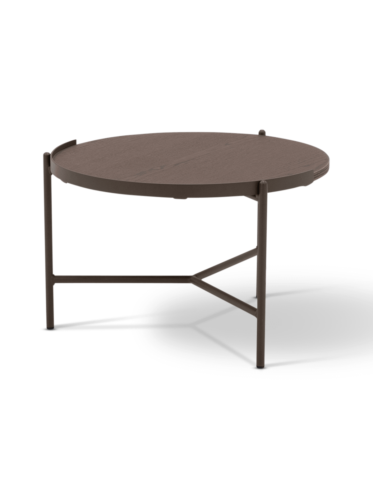 Salontafel Como Hout Ø60 cm