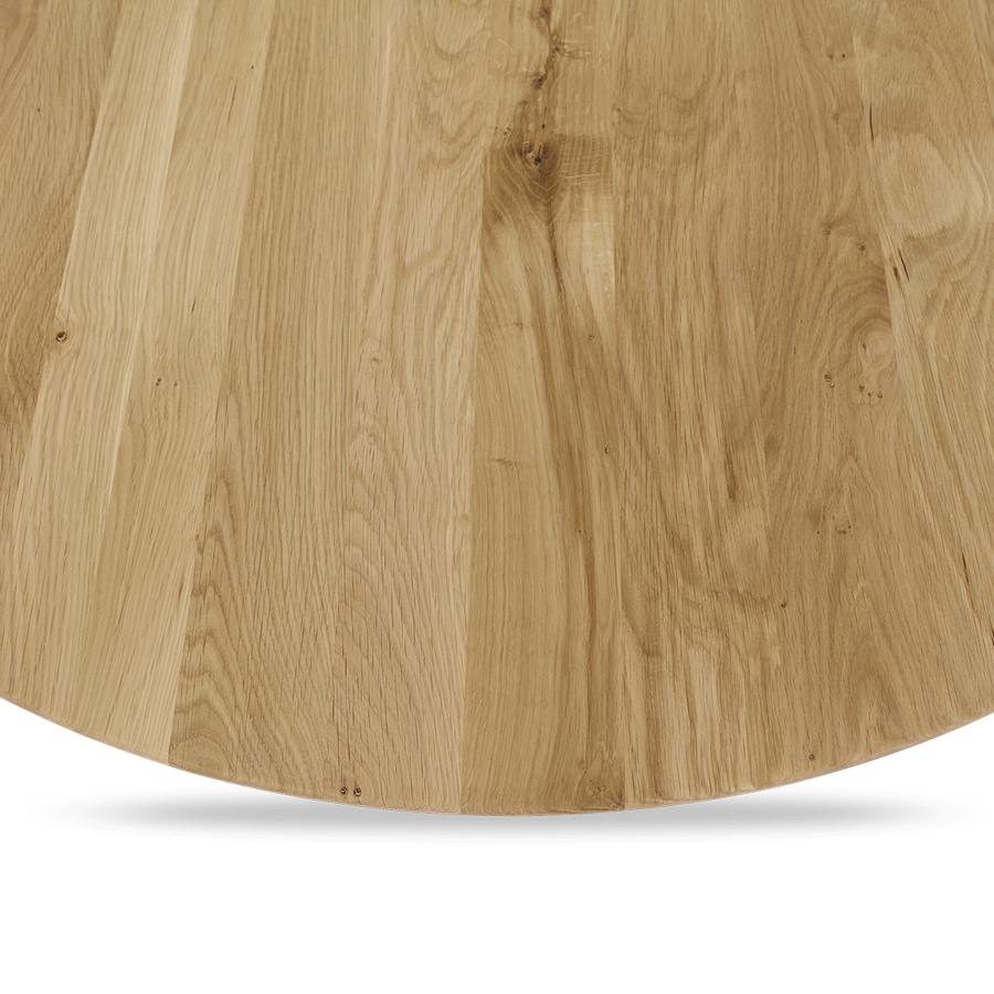 Eettafel NEWTON Ø110 Massief Eik Eettafel NEWTON Ø110 Massief Eik