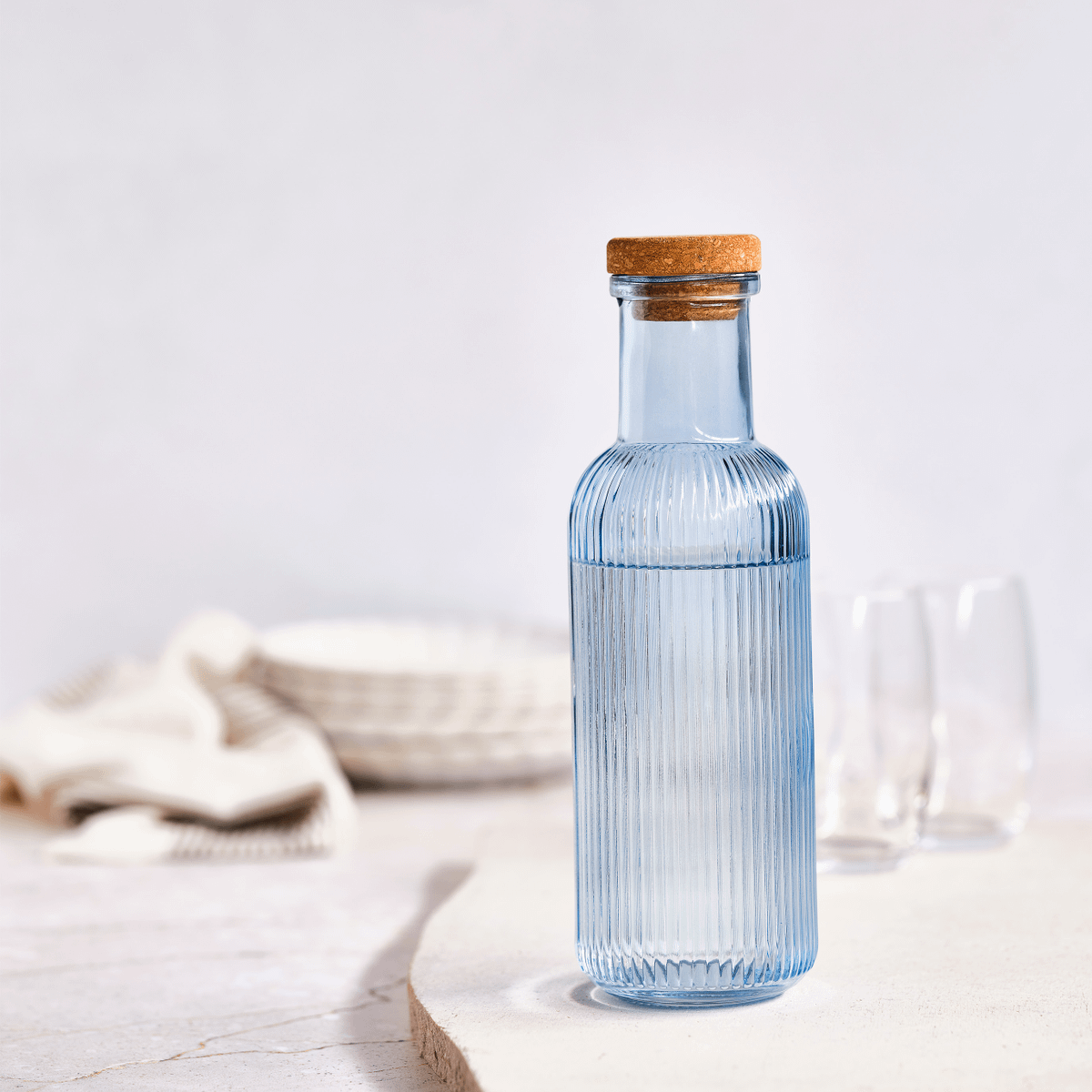 Waterfles RAIA 1L Blauw