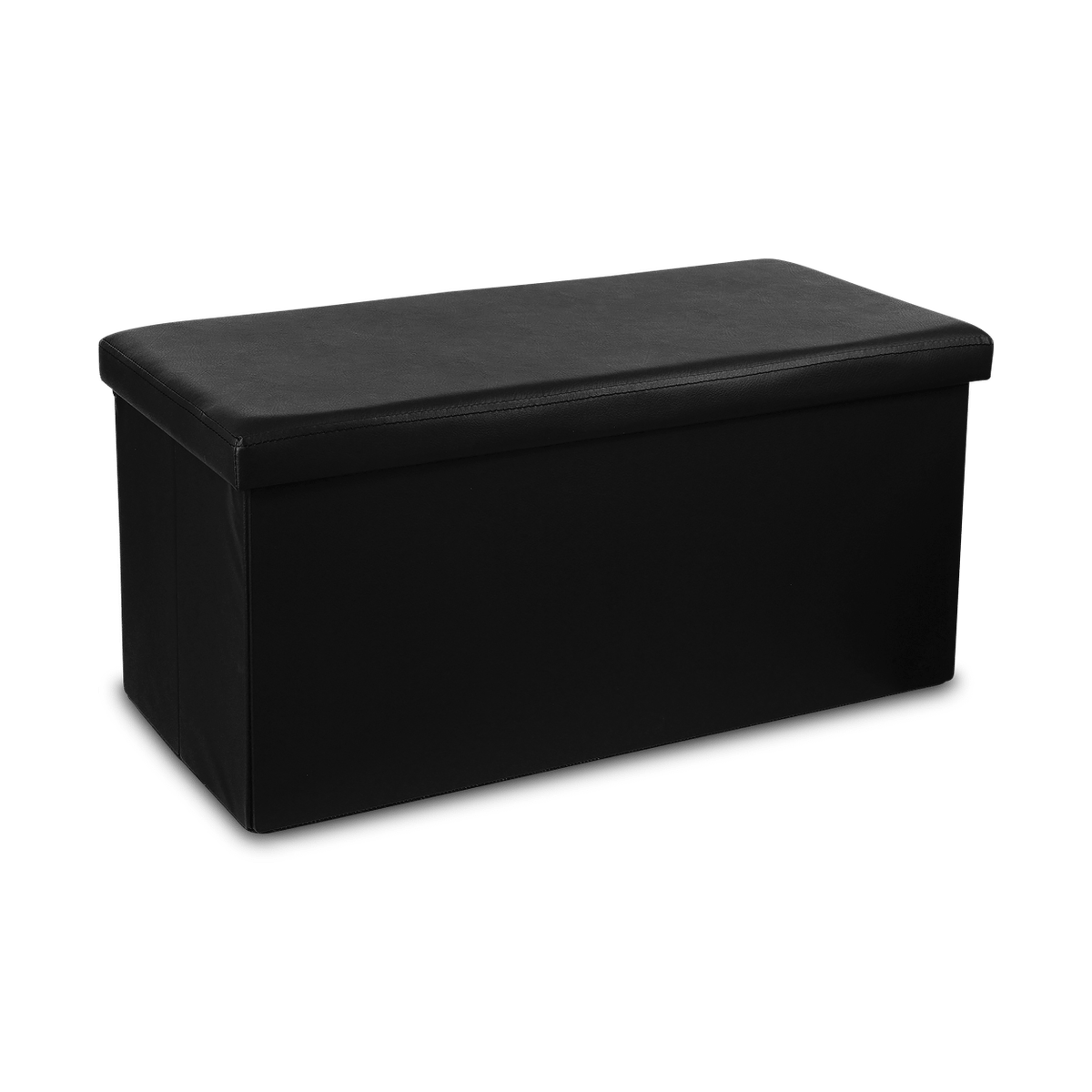 Opbergpouf ORISA RH PVC Zwart
