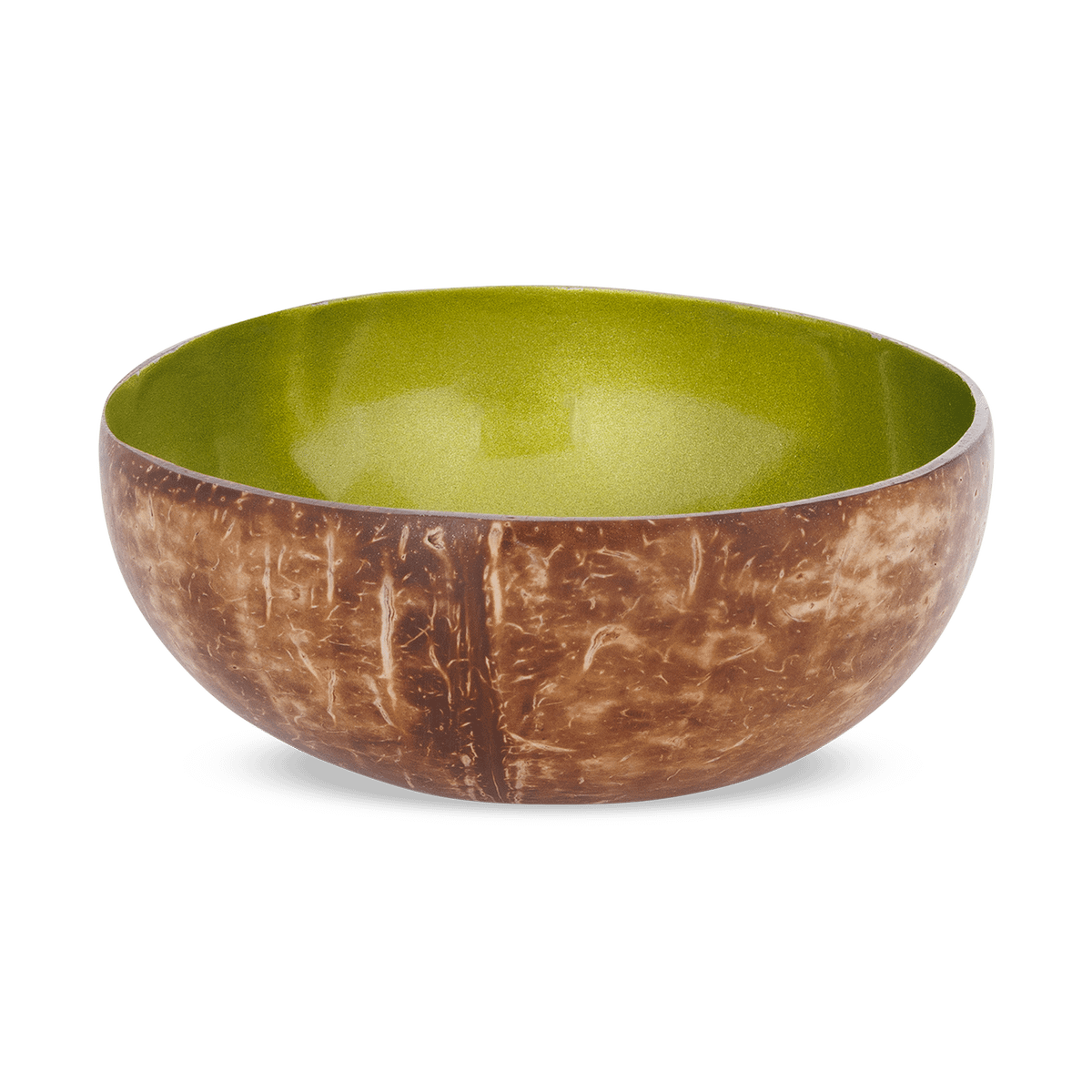 Cocosbowl NOYA Metallic Lime Green Paint
