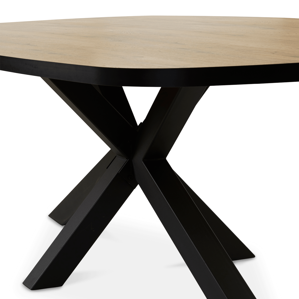 Eettafel ARTEGO Ovaal 200x100 Sterpoot Scarlet Oak