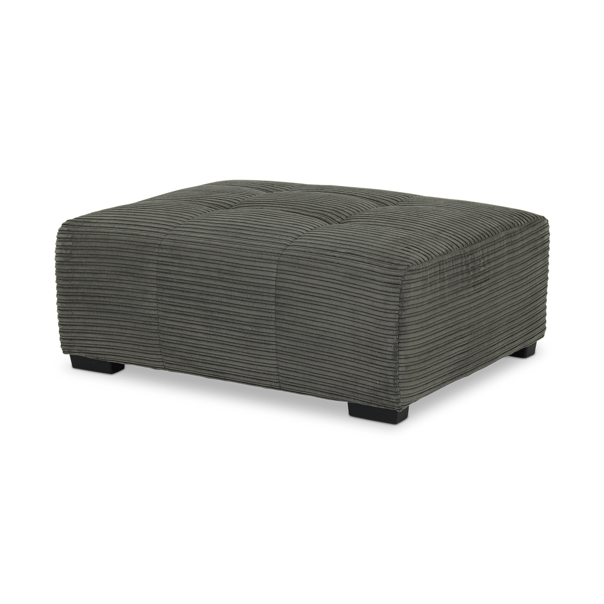 Poef LORETO Donkergrijs 119x100