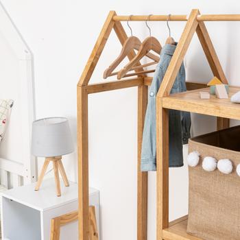 Kleerhanger WITTI S/4 Hout Naturel Kleerhanger WITTI S/4 Hout Naturel
