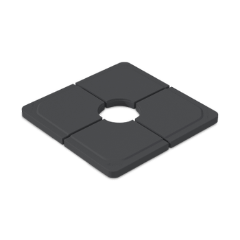 Parasoltegel 25kg ELBA Zwart Parasoltegel 25kg ELBA Zwart