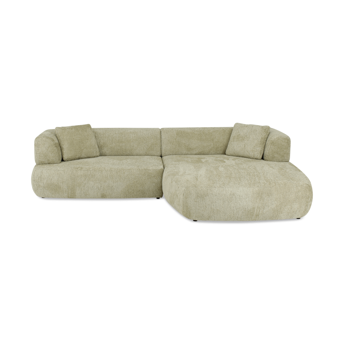 Hoeksalon HAZARD Papyrus Longchair Rechts B310