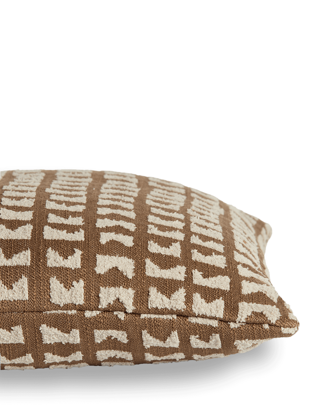 Kussen Sontra Dk. Bruin/Taupe 45 x 45 cm