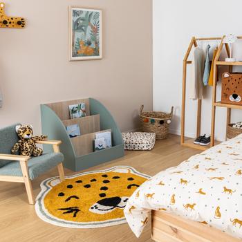 Kindertapijt LEOPARD Luipaard Oker Kindertapijt LEOPARD Luipaard Oker