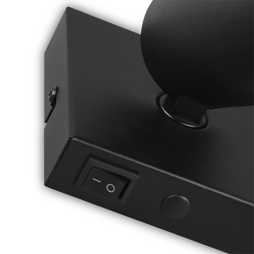 Spot SHARP 1Del. Met. Zwart/Goud