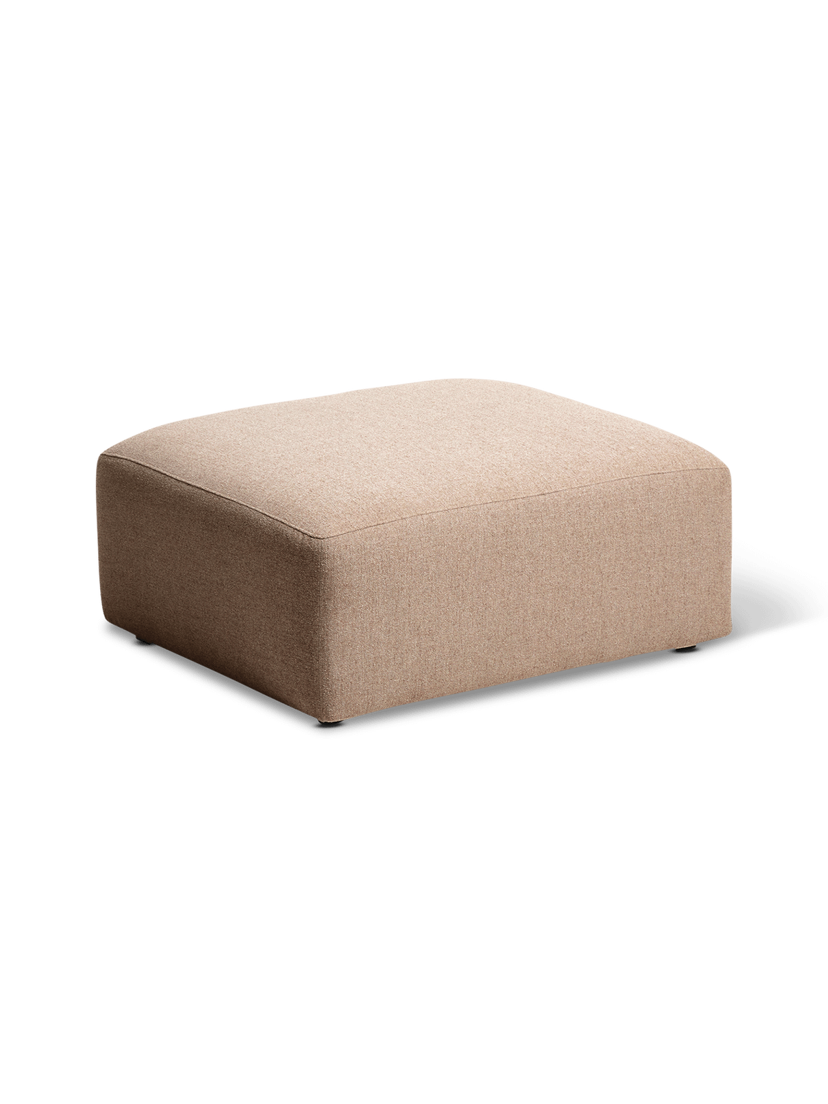 Poef Blok Bruin 90 x 104 cm