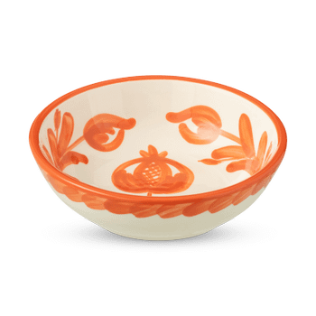 Schaal GRANZA Ker. Wit/Oranje S Schaal GRANZA Ker. Wit/Oranje S