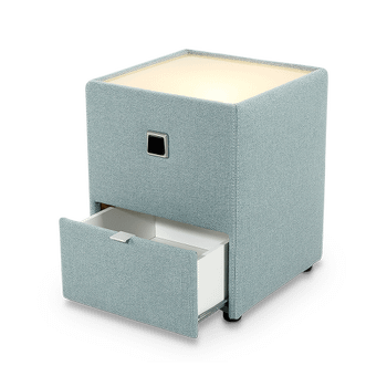 Nachttafel ASTEN Stof 474/03 Turquoise Nachttafel ASTEN Stof 474/03 Turquoise