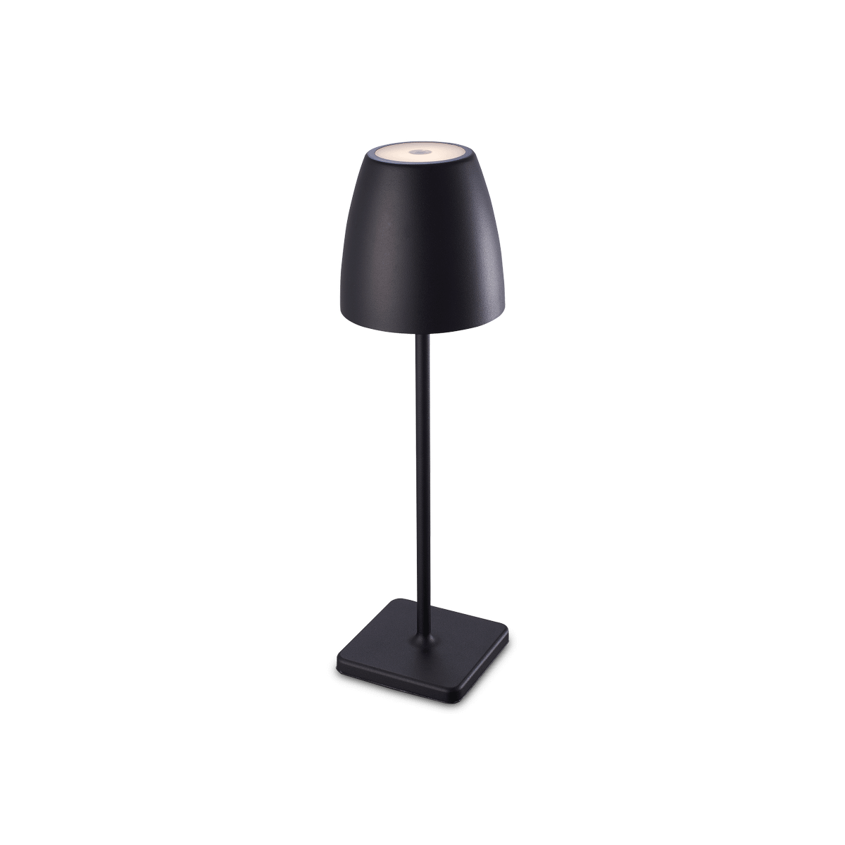 Tafellamp INA Herlaadbaad Zwart