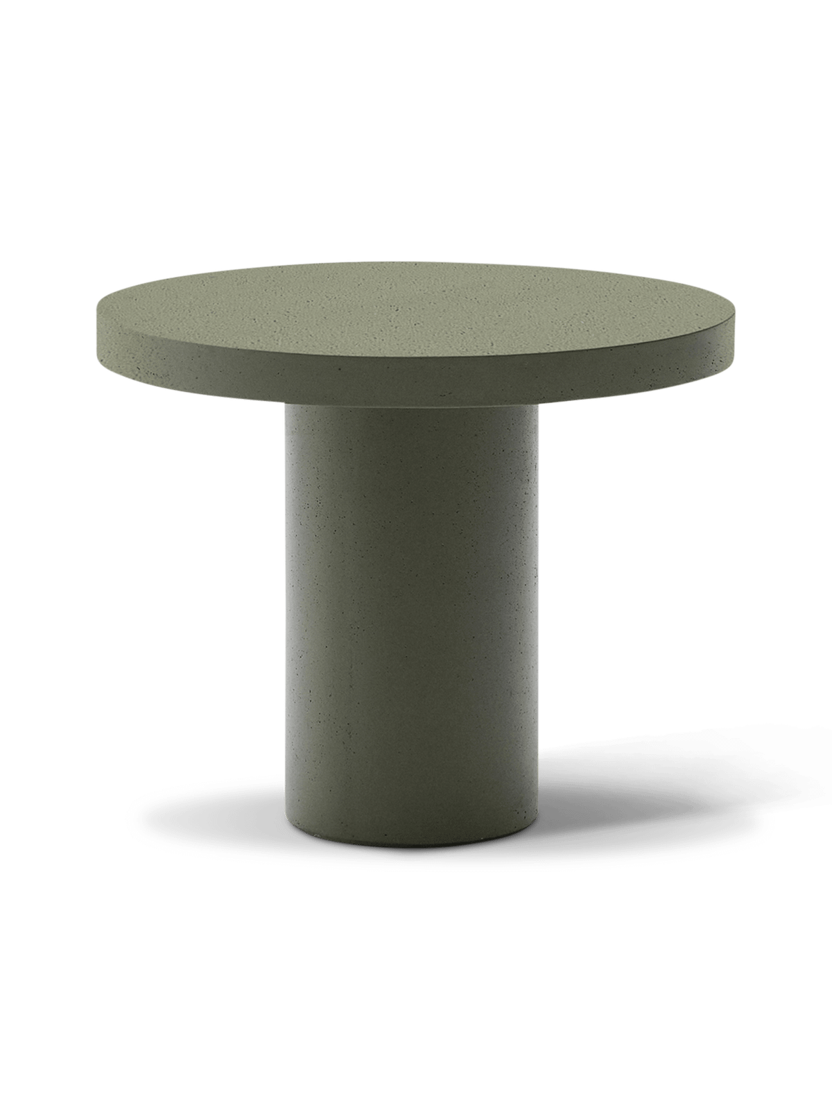Aiguablava groene ronde tafel van cement ⌀90 cm