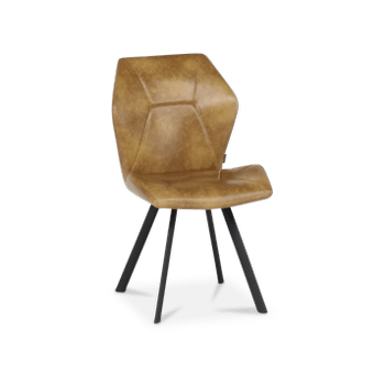 Stoel ALECIO Victory Cognac Stoel ALECIO Victory Cognac