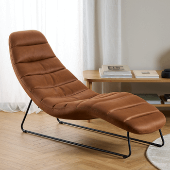 Chaise longue DAMIANO Kentucky Brandy 9 Chaise longue DAMIANO Kentucky Brandy 9