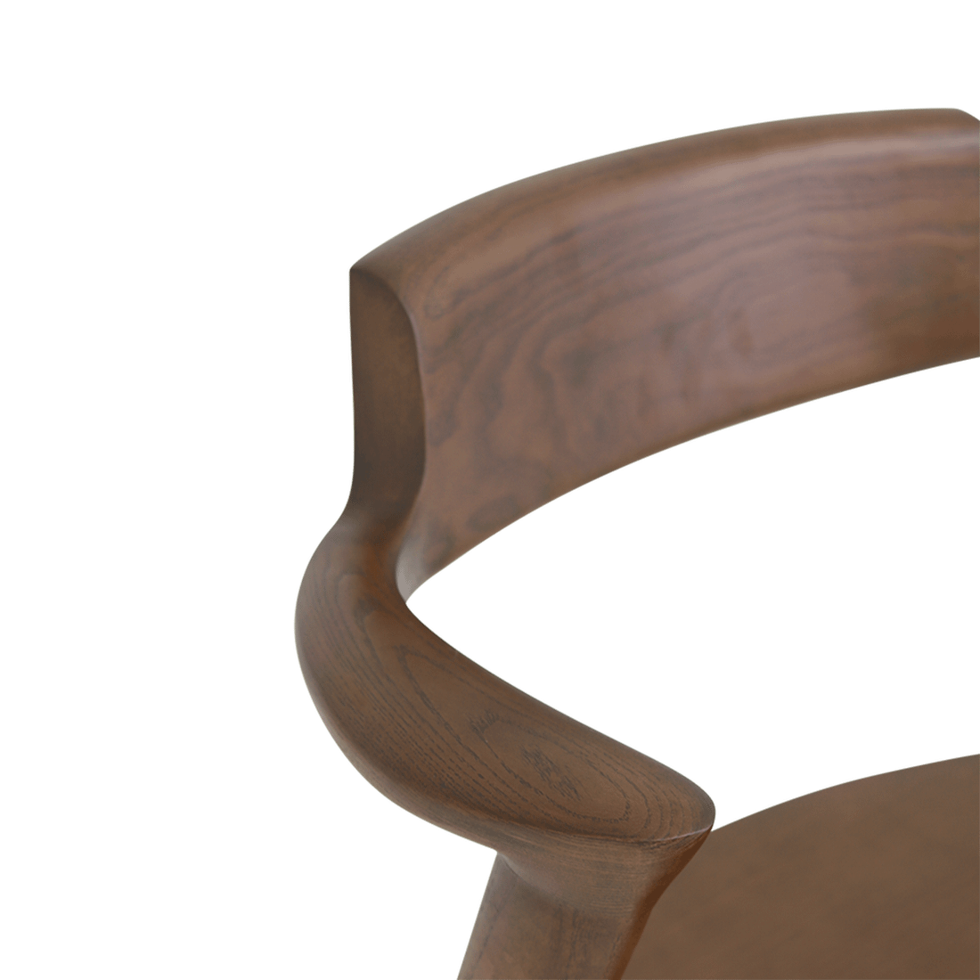 Stoel TEO Ash Wood Walnut Stoel TEO Ash Wood Walnut