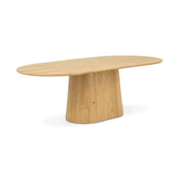 Eettafel OAKJARI Ovaal 230x110 Eikfineer Natural Eettafel OAKJARI Ovaal 230x110 Eikfineer Natural