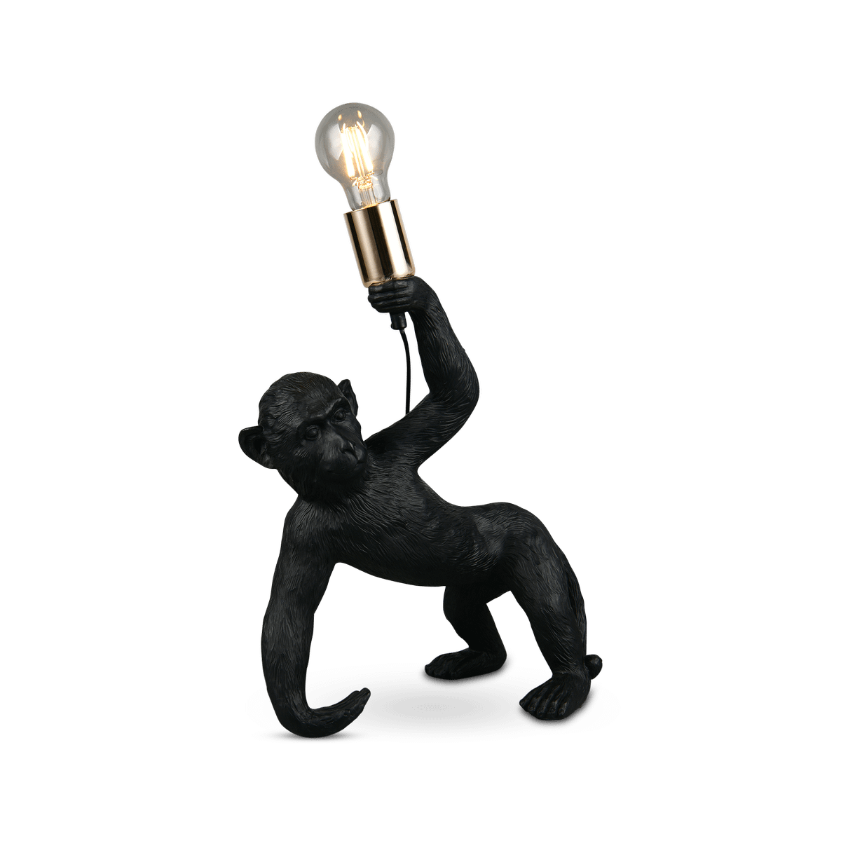 Tafellamp BOBO Aap Poly Zwart