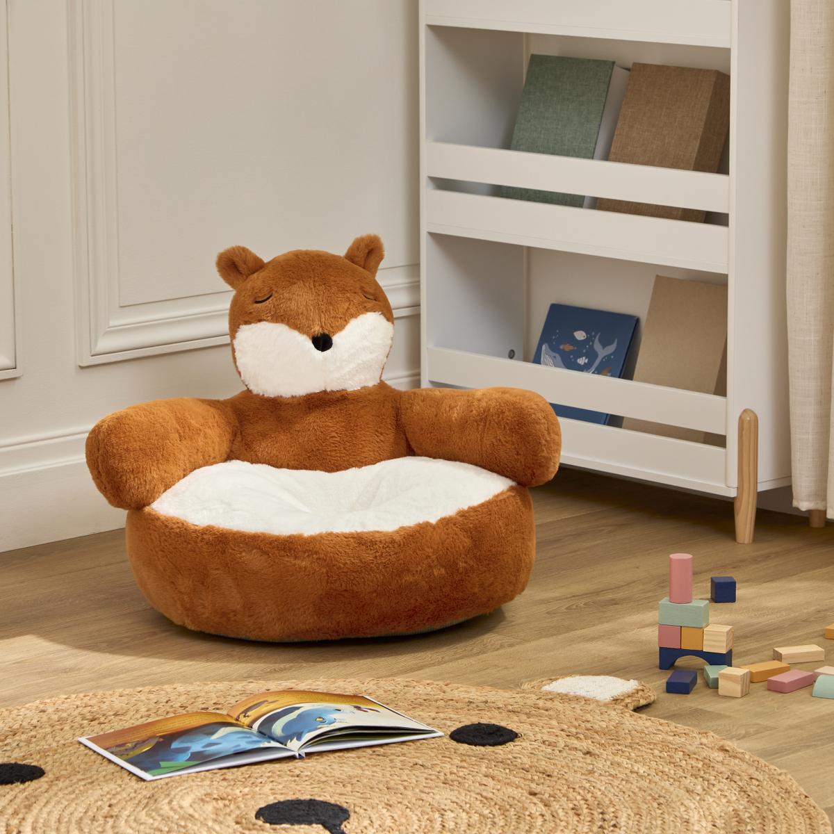Kinderzetel VOSJE Poly Bruin