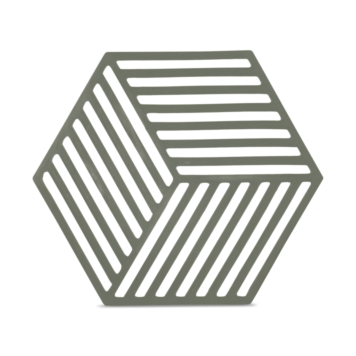 Potonderzetter HEXAGON Sil. Olive Taupe