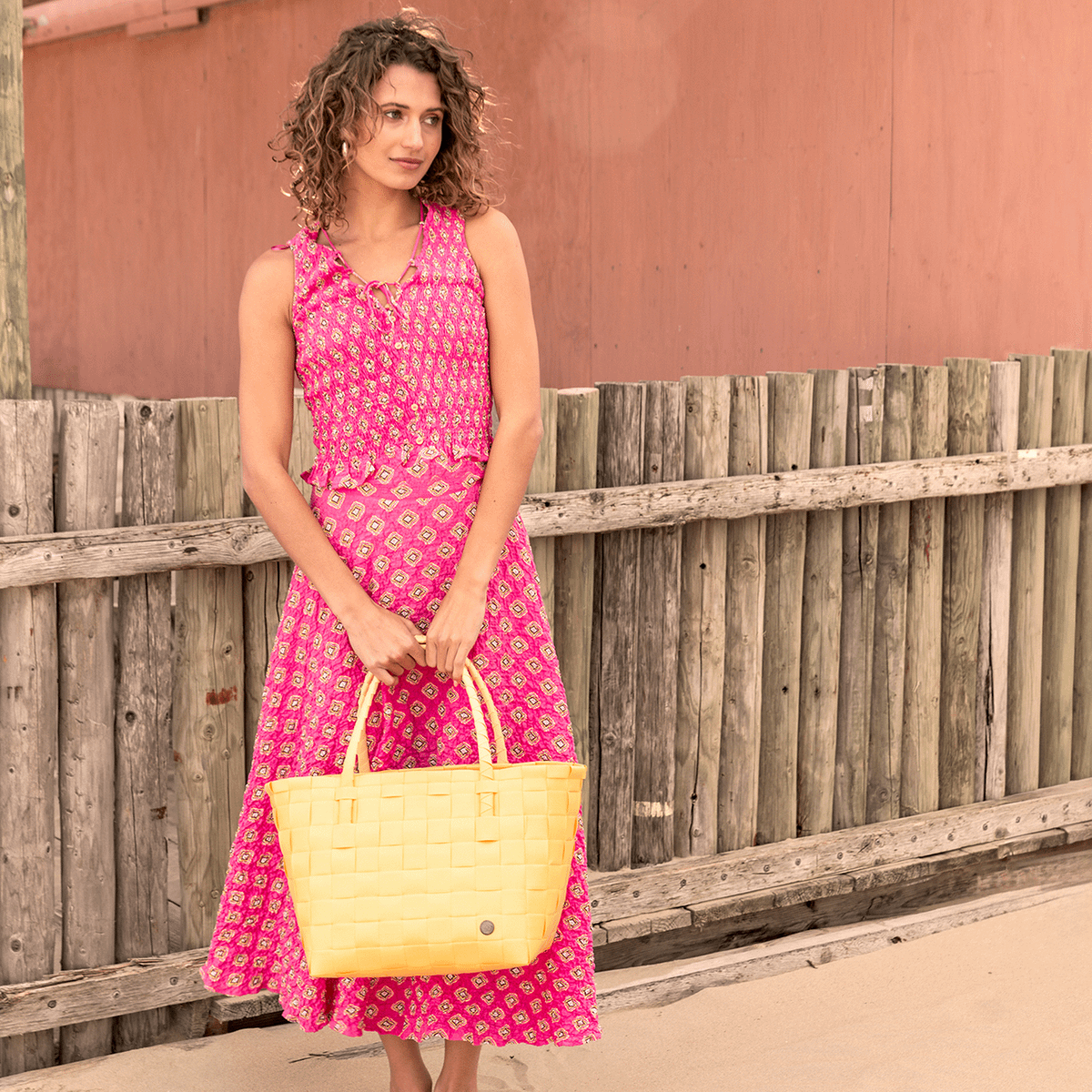 Shopper PARIS Golden Yellow
