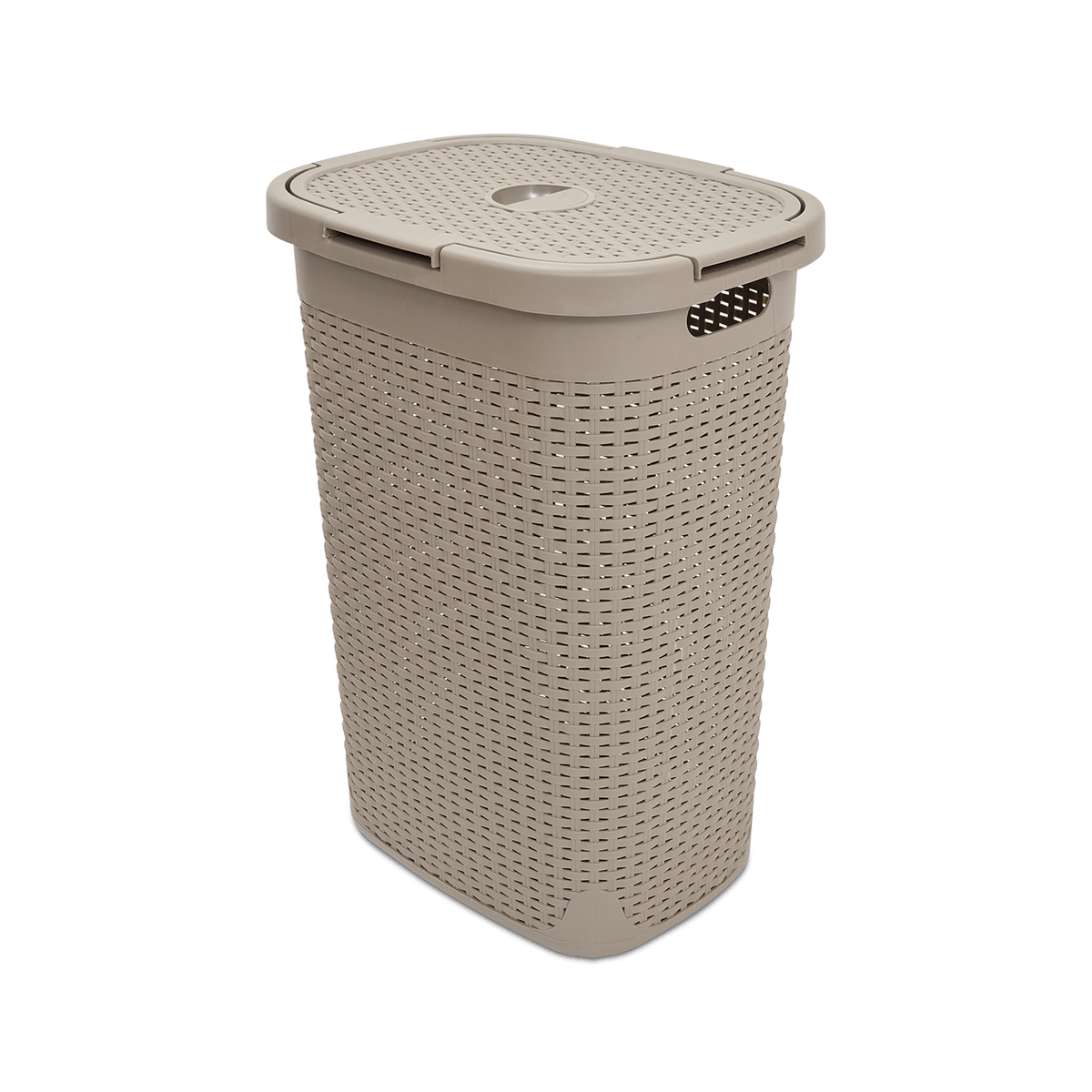Wasmand CORBIA 60L met Deksel Linnen