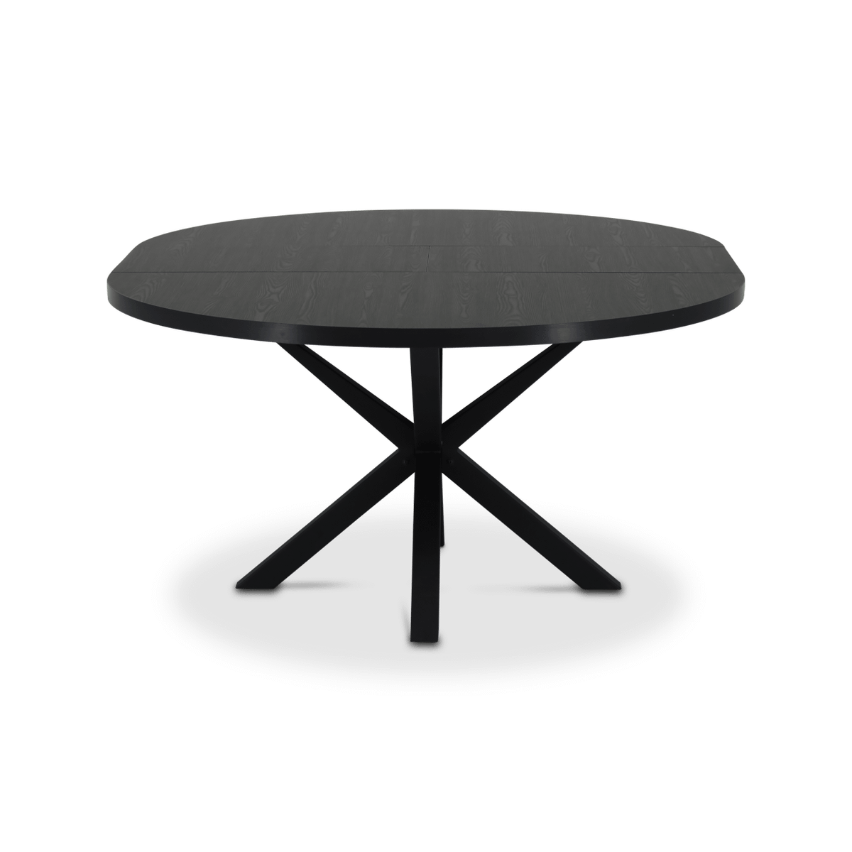 Eettafel Verlengbaar SILVA Noir Ø130/Ø170