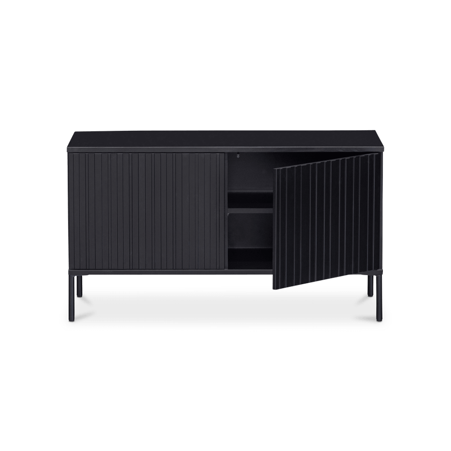 Woood TV-meubel GRAVURE Zwart B100 Woood TV-meubel GRAVURE Zwart B100